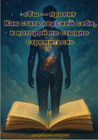 Обложка книги «Ты – проект. Как стать версией себя, к которой не стыдно стремиться»