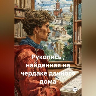 Обложка книги «Рукопись , найденная на чердаке дачного дома»