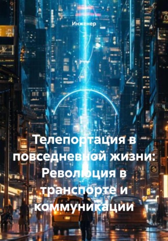 Обложка книги «Телепортация в повседневной жизни: Революция в транспорте и коммуникации»