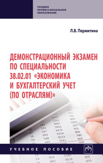Людмила Викторовна Пермитина. Демонстрационный экзамен по специальности 38.02.01 Экономика и бухгалтерский учет (по отраслям)