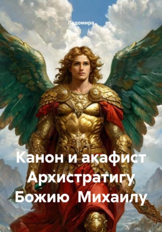 Обложка книги «Канон и акафист Архистратигу Божию Михаилу»