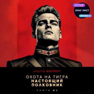 Обложка книги «Охота на Тигра 3. Настоящий полковник»