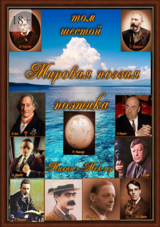 Обложка книги «Мировая поэзия. Поэтика. Том 6»