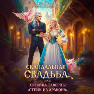 Обложка книги «Скандальная свадьба, или Хозяйка таверны «Стейк из дракона»»