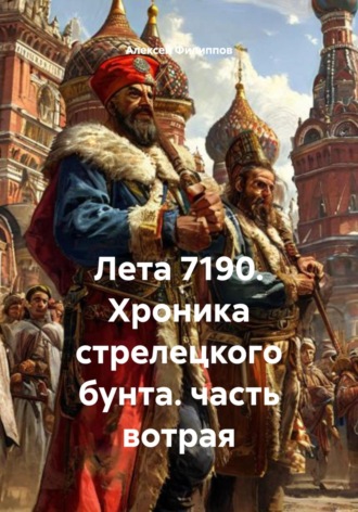 Обложка книги «Лета 7190. Хроника стрелецкого бунта. Часть вторая»