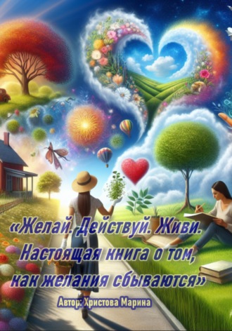 Обложка книги ««Желай. Действуй. Живи. Настоящая книга о том, как желания сбываются»»