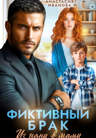 Обложка книги «Фиктивный брак. Из няни в маму»