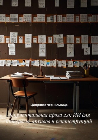 Обложка книги «Документальная проза 2.0: ИИ для интервью, архивов и реконструкций»