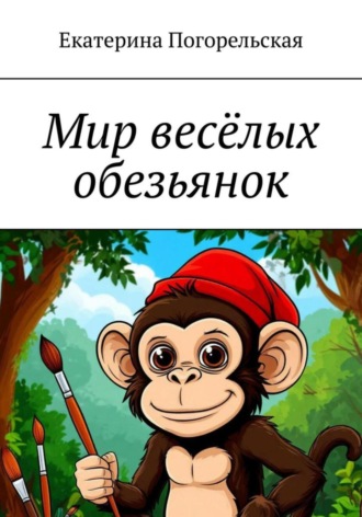 Обложка книги «Мир весёлых обезьянок»
