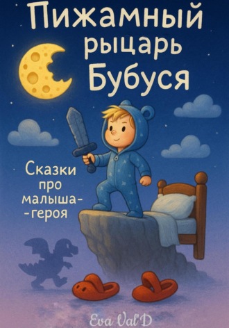 Обложка книги «Пижамный рыцарь Бубуся. Сказки про малыша – героя»