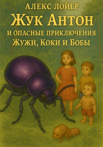 Обложка книги «Жук Антон и опасные приключения Жужи, Коки и Бобы»