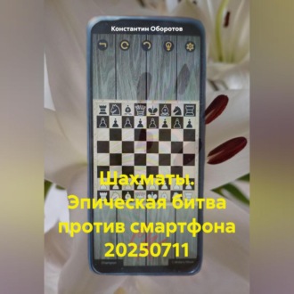 Обложка книги «Шахматы. Эпическая битва против смартфона 20250711»