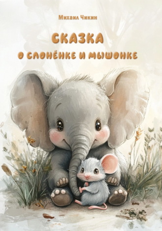 Обложка книги «Сказка о слонёнке и мышонке»