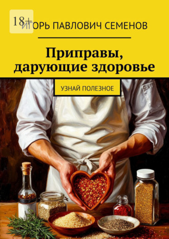 Обложка книги «Приправы, дарующие здоровье. Узнай полезное»