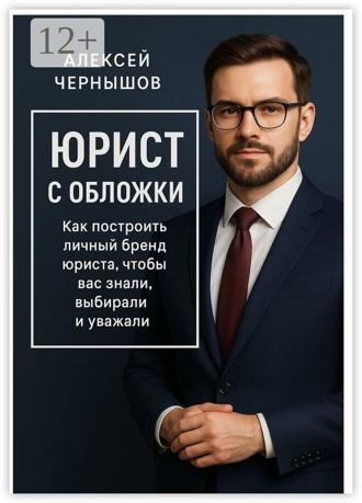 Обложка книги «Юрист с обложки. Как построить личный бренд юриста, чтобы вас знали, выбирали и уважали»