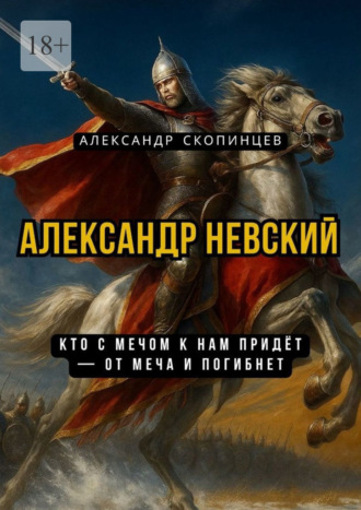 Обложка книги «Александр Невский. Кто с мечом к нам придёт – от меча и погибнет»