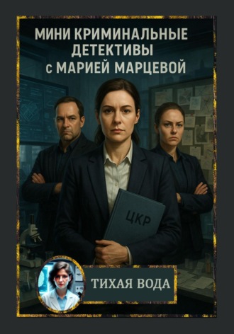 Обложка книги «Мини криминальные детективы с Марией Марцевой «Тихая вода»»