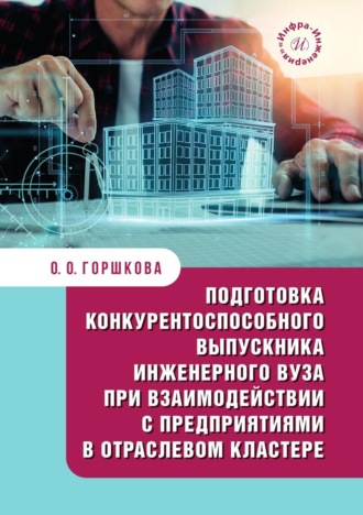 Обложка книги «Подготовка конкурентоспособного выпускника инженерного вуза при взаимодействии с предприятиями в отраслевом кластере»