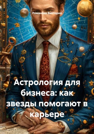 Обложка книги «Астрология для бизнеса: как звезды помогают в карьере»