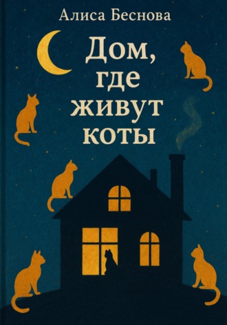 Обложка книги «Дом, где живут коты»