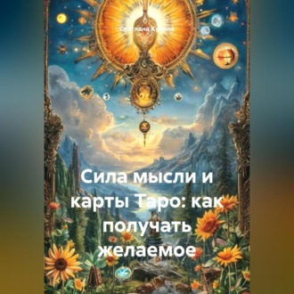 Обложка книги «Сила мысли и карты Таро: как получать желаемое»