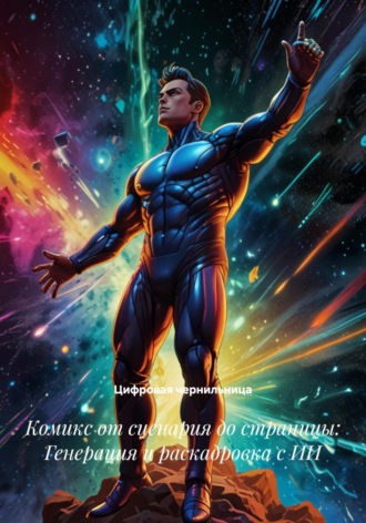 Обложка книги «Комикс от сценария до страницы: Генерация и раскадровка с ИИ»