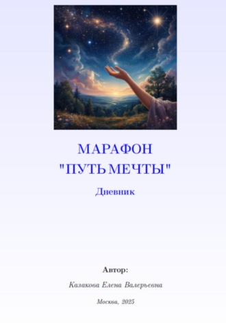 Обложка книги «Марафон Путь мечты. Дневник»
