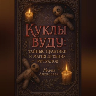 Обложка книги «Куклы вуду: тайные практики и магия древних ритуалов»