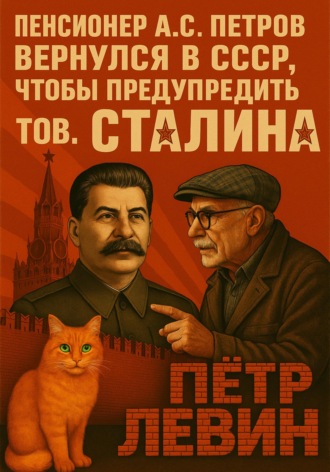 Обложка книги «Пенсионер А.С. Петров вернулся в СССР, чтобы предупредить тов. Сталина»
