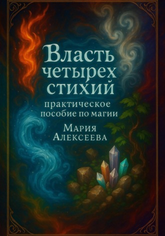 Обложка книги «Власть четырех стихий: практическое пособие по магии»