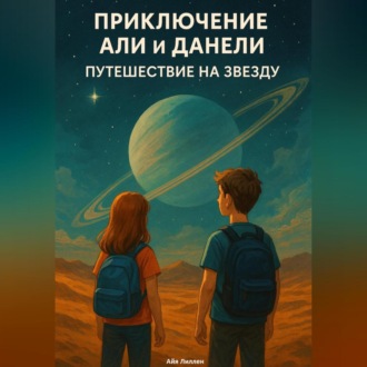 Обложка книги «Али и Данели путешествие на звезду»