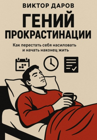 Обложка книги «Гений прокрастинации»