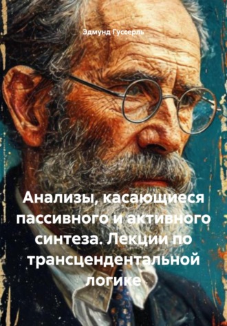 Обложка книги «Анализы, касающиеся пассивного и активного синтеза. Лекции по трансцендентальной логике»