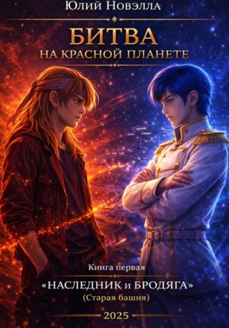 Обложка книги «БИТВА на КРАСНОЙ ПЛАНЕТЕ. Книга первая. «НАСЛЕДНИК и БРОДЯГА»»