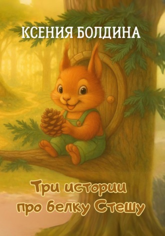 Обложка книги «Три истории про белку Стешу»