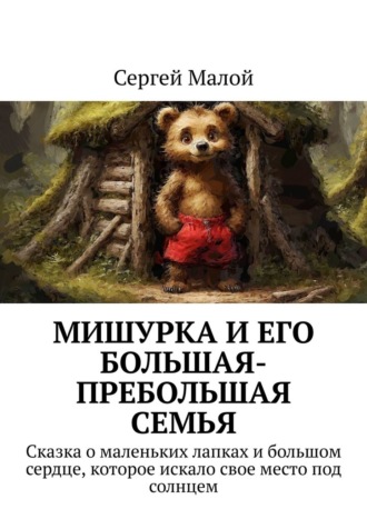 Обложка книги «Мишурка и его Большая-Пребольшая Семья. Сказка о маленьких лапках и большом сердце, которое искало свое место под солнцем»