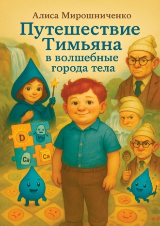 Обложка книги «Путешествие Тимьяна в волшебные города тела»