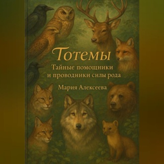 Обложка книги «Тотемы. Тайные помощники и проводники силы рода и души»