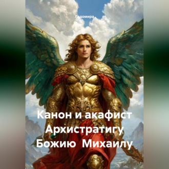Обложка книги «Канон и акафист Архистратигу Божию Михаилу»