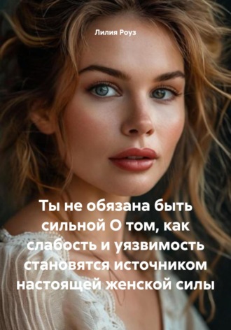 Обложка книги «Ты не обязана быть сильной О том, как слабость и уязвимость становятся источником настоящей женской силы»
