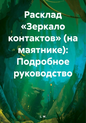 Обложка книги «Расклад «Зеркало контактов» (на маятнике): Подробное руководство»
