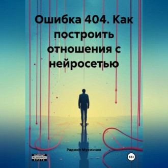 Обложка книги «Ошибка 404. Как построить отношения с нейросетью»