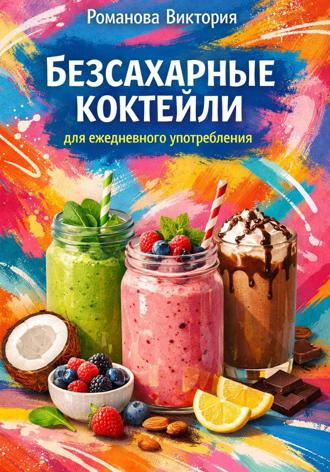 Обложка книги «Безсахарные коктейли для ежедневного употребления»