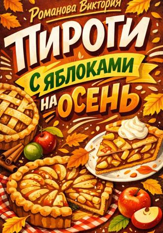 Обложка книги «Пироги с яблоками на осень»