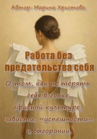 Обложка книги ««Работа без предательства себя» О том, как не терять себя в гонке, офисной культуре, зависти, «успешности» и выгорании.»