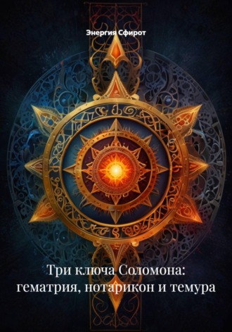 Обложка книги «Три ключа Соломона: гематрия, нотарикон и темура»