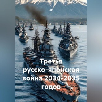 Обложка книги «Третья русско-японская война 2034-2035 годов»