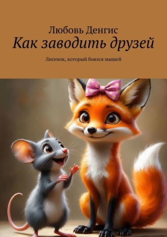Обложка книги «Как заводить друзей. Лисенок, который боялся мышей»