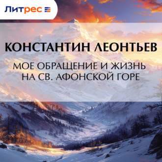 Обложка книги «Мое обращение и жизнь на св. Афонской горе»