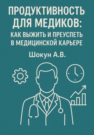Обложка книги «Продуктивность для медиков: как выжить и преуспеть в медицинской карьере»
